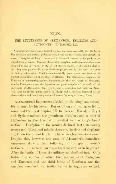 Alexander : a history of the origin and growth of the art of war from ...