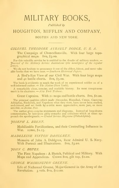 Alexander : a history of the origin and growth of the art of war from ...