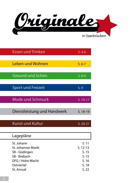 Revolution - Originale in Saarbrücken