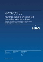 IAG CPS Prospectus