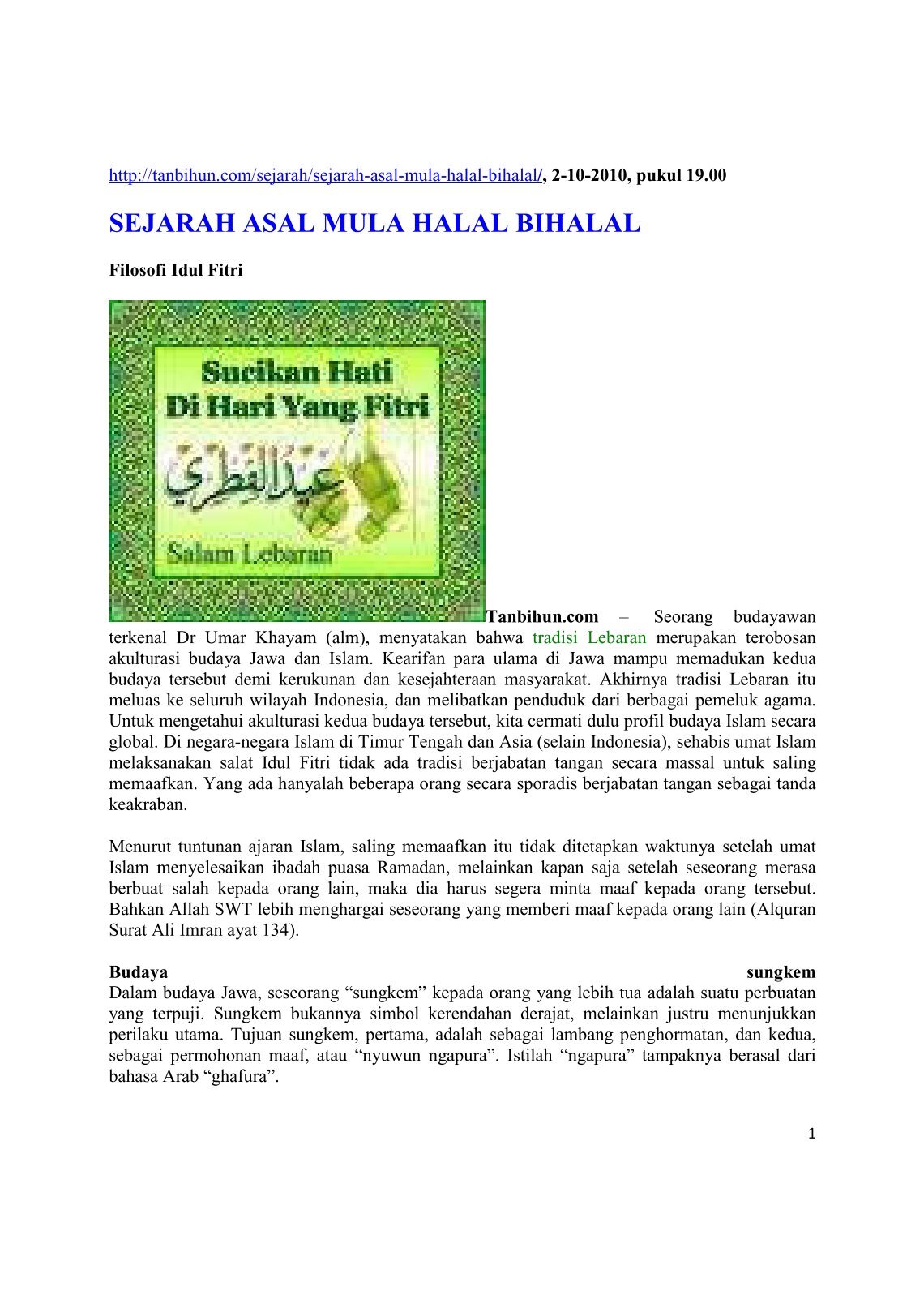 Arti Kata Sejarah Dalam Bahasa Arab  Seputar Sejarah