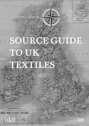 SOURCE GUIDE TO UK TEXTILES - UKFT