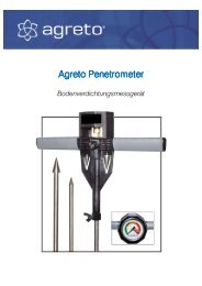 Penetrometer Handbuch - Agreto