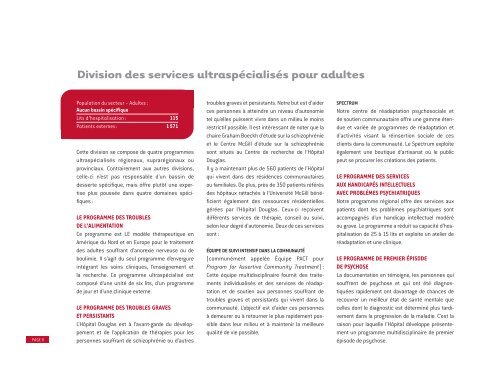 rapport annuel 2001-2002 - Institut universitaire en santÃ© mentale ...