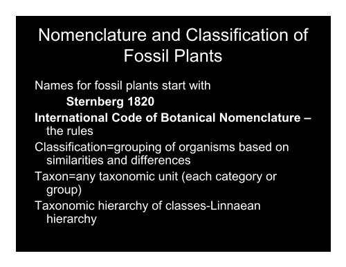Modes of fossil preservation