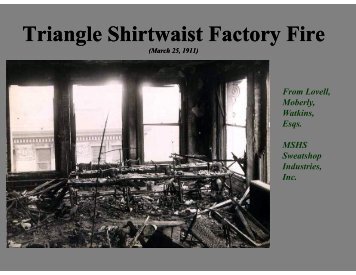 Triangle Shirtwaist Factory Fire