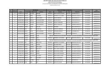 CatÃ¡logo de Plantilla de Personal Docente Compensado 2011-2012