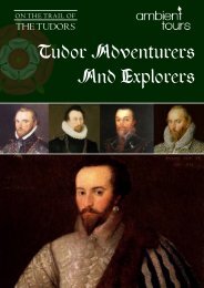 Tudor adventurers and explorers - Ambient Events