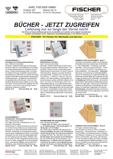 Edelsteinbearbeitung Fischer Neu Band 2 K