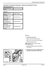 A4LDE 2300 remove & instal - Ford Scorpio