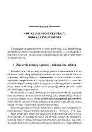 1. Zawarcie umowy o pracÄ â rokowania i oferta