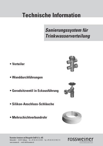 Schachtsanierung - Rossweiner