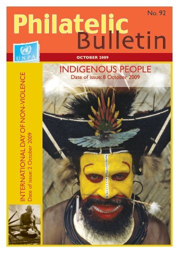 INDIGENOUS PEOPLE - United Nations Postal Administration - ONU