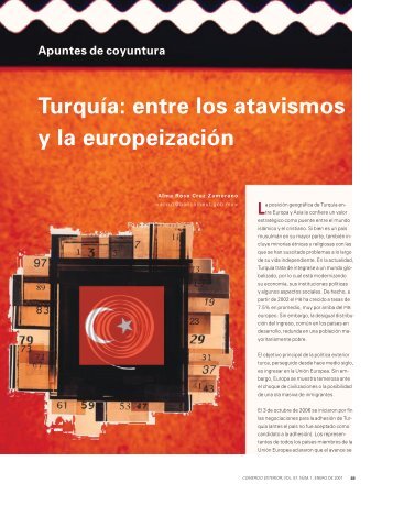 Turquía - revista de comercio exterior - Bancomext