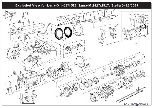 Exploded View for Luna-O 1427/1527, Luna-M 2427/2527 ... - IRO AB