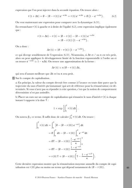 CorrigÃ©s des exercices - Pearson