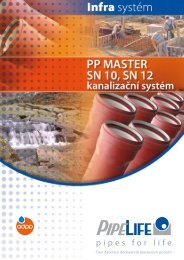pp master sn10, sn12 - Pipelife Czech, s.r.o.