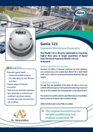Genie Supreme Model 123 Datasheet - A1 Cbiss