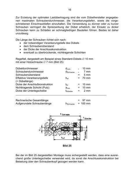 Dübel in Porenbeton - Bundesverband Bausysteme eV