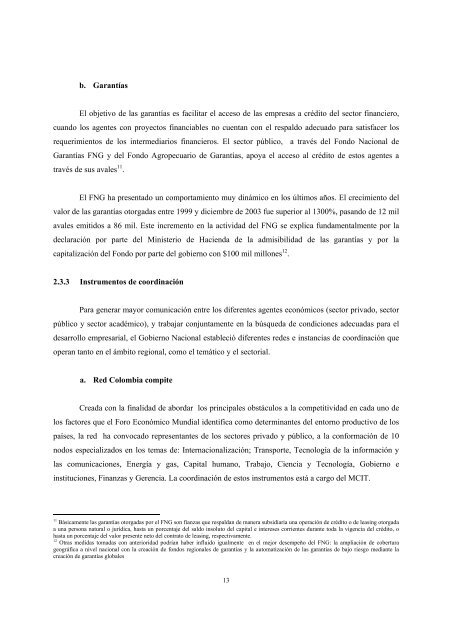 Documento CONPES 3280 Desarrollo Empresarial - sinic