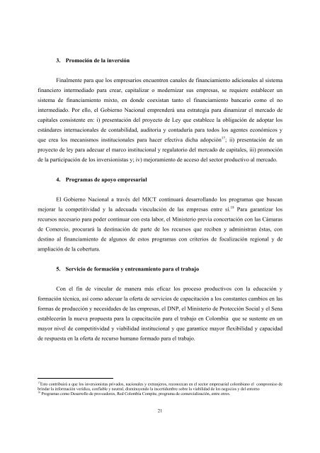 Documento CONPES 3280 Desarrollo Empresarial - sinic