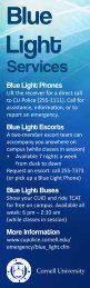 Blue Light - Gannett Health Services