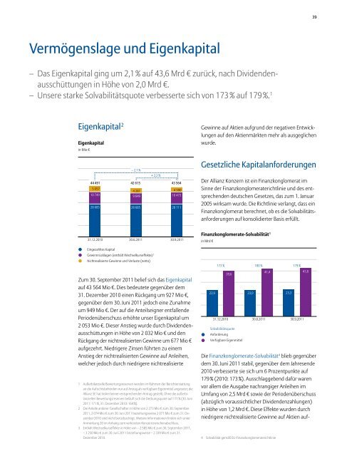 Allianz Gruppe Zwischenbericht f