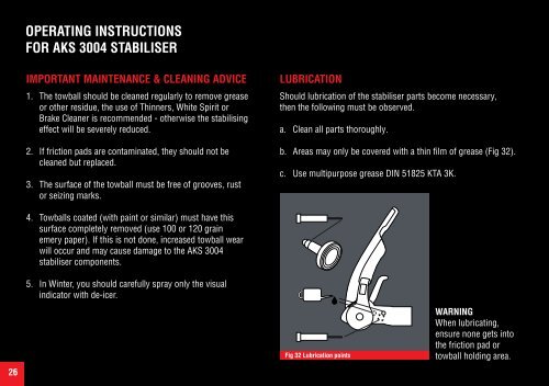 Caravan Chassis Handbook - Swift Owners Club