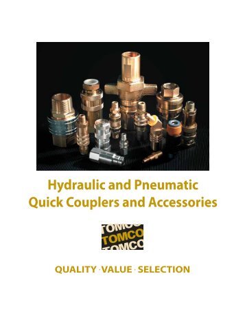 Hydraulic and Pneumatic Quick Couplers and ... - Fluidraulics Inc