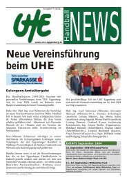 UHE Handball News #05 - hoststar