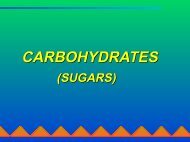 CARBOHYDRATES - Ecu