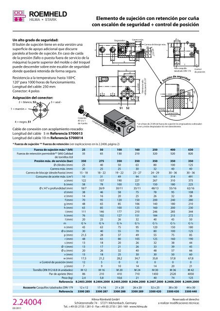 1 2 3 4 5 6 7 8 9 10 11 12 Elementos de sujeciÃ³n ... - RÃ¶mheld GmbH