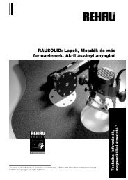 Rausolid anyagok kezelése, megmunkálása - Falco Depo Udvar