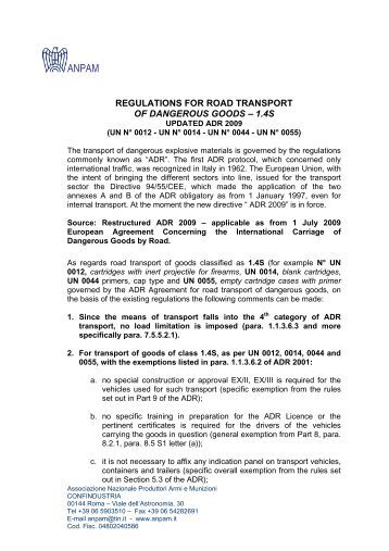 Dg Transport Road Dangerous Goods Management Finland Oy