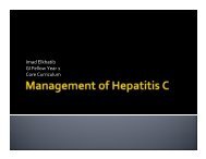 Management of Hepatitis C PPT