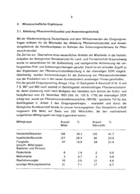 Biologische Zentralanstalt Berlin Sitz Kleinmachnow ...