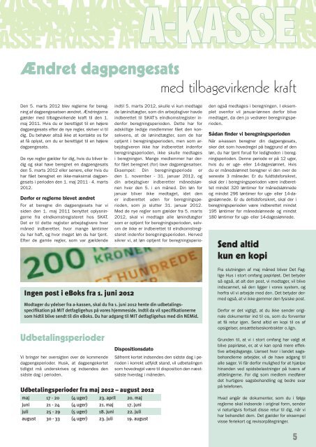 Medlemsnyt 2/2012 - Det Faglige Hus