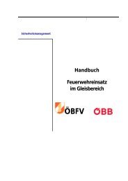 Handbuch Feuerwehreinsatz im Gleisbereich - FF Allentsteig