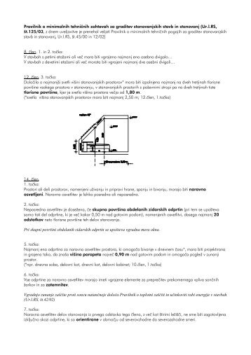 Pravilnik o minimalnih tehniÄnih zahtevah za graditev ... - Velux