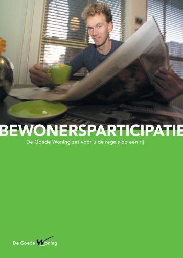 BEWONERSPARTICIPATIE - De Goede Woning