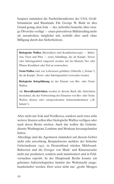 Erhard Geißler ANTHRAX und das Versagen der Geheimdienste