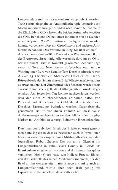 Erhard Geißler ANTHRAX und das Versagen der Geheimdienste