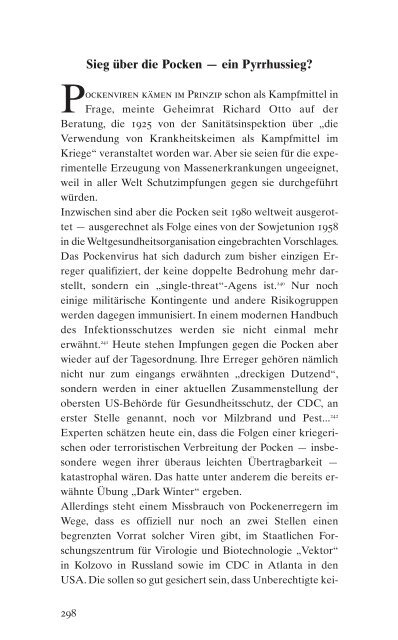 Erhard Geißler ANTHRAX und das Versagen der Geheimdienste