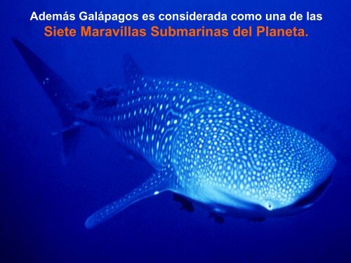 Powerpoint de Galapagos - National Marine Sanctuaries