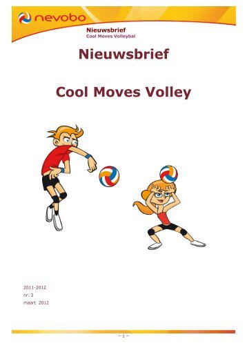 Nieuwsbrief Cool Moves Volley - vcHerten