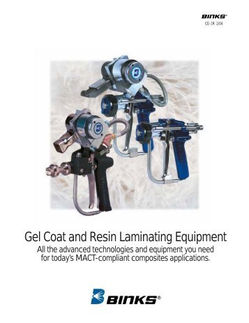 Gel Coat and Resin Laminating Equipment - CH Reed Inc.