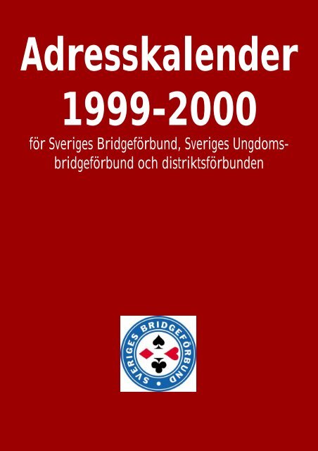 adresskalender 1999-2000