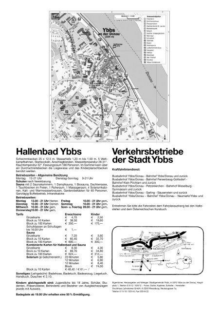 STADTGEMEINDE YBBS AN DER DONAU