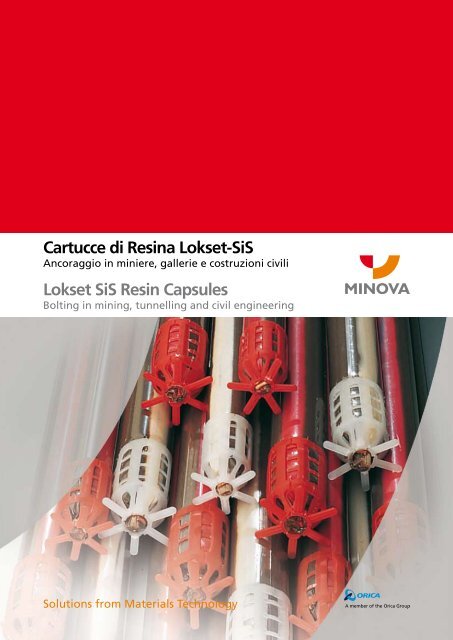 Cartucce di Resina Lokset-SiS - Minova CarboTech GmbH