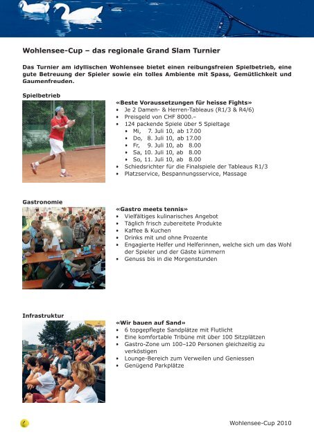 031 926 62 11 E-Mail: info@naag.ch Internet ... - Wohlensee-Cup